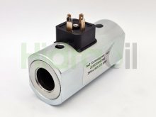 Thumbnail of 233833905 B60 1w2 Euromagneti 1w3 coil 24Vdc 59W with 4 pins DIN connector