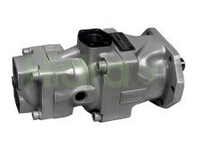 Thumbnail of M4DC 088 075 3N00 B104 Denison Parker Hydraulic Double Vane Motor 91 and 80 cm3 with splined shaft z14 SAE-C