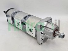Image 0510655018 Bosch Rexroth Hydraulic gear pump Displacement 16+16+8 cm3