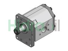 Thumbnail of 1PLC225DA01M Roquet Pompa idraulica ad ingranaggi Cilindrata 150 cm3