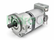 Imagem 0510265007 Bosch Rexroth Bomba hidráulica de engrenagens Cilindrada 4+19 cm3