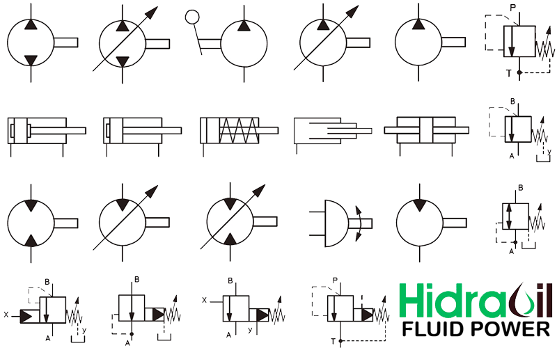 hydraulic symbols