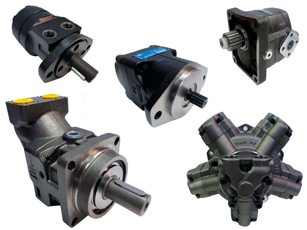 hydraulic motors for hydraulic systems