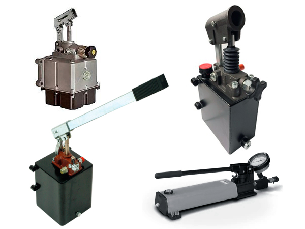 Pompes hydrauliques manuelles